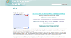 Desktop Screenshot of en.blancama.org
